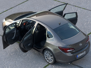 Opel Astra Sedan 2016 3D-Modell