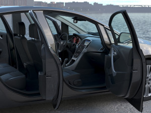 Opel Astra Sedan 2016 3D-Modell