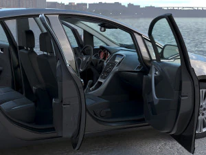 Opel Astra Sedan 2016 3D Model