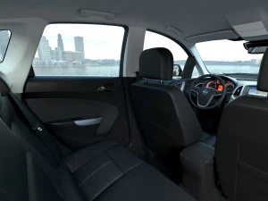 Opel Astra Sedan 2016 3D Model