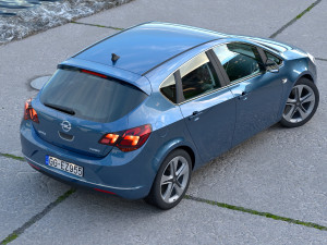 Opel Astra 2014 3D-Modell