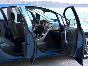 Opel Astra 2014 3D-Modell