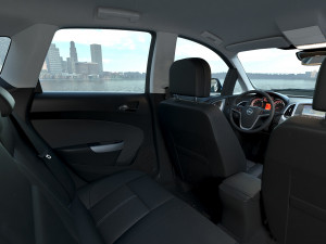 Opel Astra 2014 3D-Modell
