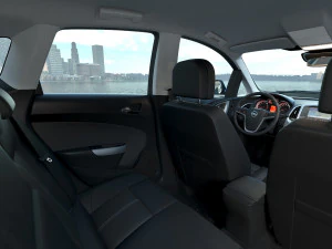 Opel Astra 2014 3D Model