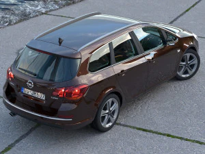 Opel Astra Sports Tourer 2014 3D Model