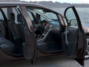 Opel Astra Sports Tourer 2014 3D Model