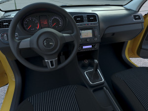 Volkswagen Polo 3-door 2011 3D Model