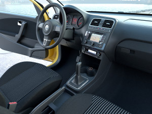 Volkswagen Polo 3-door 2011 3D Model