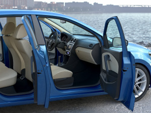 Volkswagen Polo 2015 3D मॉडल