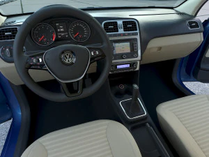 Volkswagen Polo 2015 3D Model