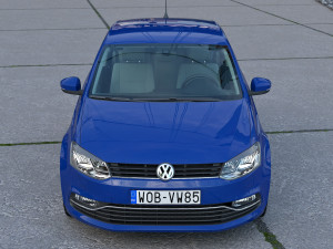 Volkswagen Polo 3-door 2015 3D 模型