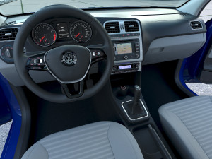 Volkswagen Polo 3-door 2015 3D 模型
