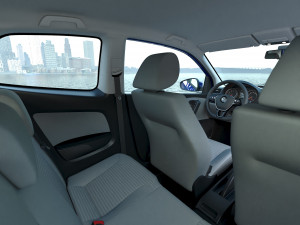Volkswagen Polo 3-door 2015 3D 模型