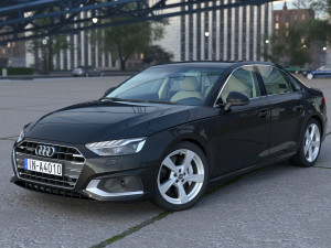 Audi A4 2022 3D मॉडल