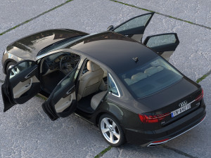 Audi A4 2022 3D मॉडल