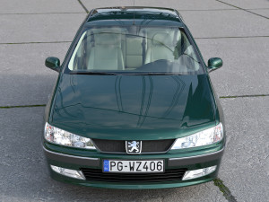 Peugeot 406 2002 3D Model