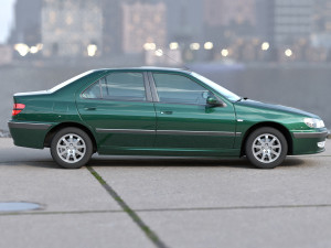 Peugeot 406 2002 3D Model