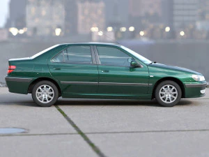 Peugeot 406 2002 3D Model