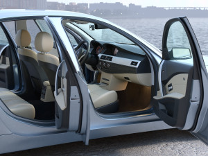 E60 Sedan 2006 Modelo 3D