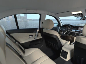 E60 Sedan 2006 3D Model