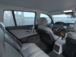 E61 Touring 2006 3D Модель