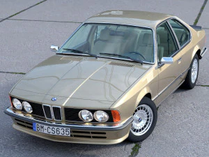 E24 Coupé 1986 Modelo 3D