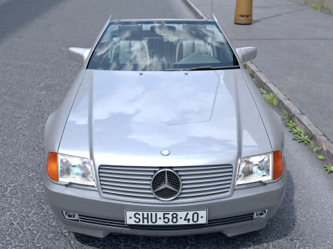 Mercedes-Benz SL 1990 R129 3D Model