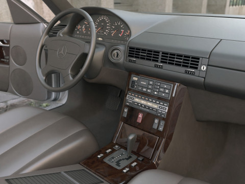 Mercedes-Benz SL 1990 R129 3D Model