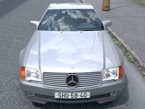 Mercedes-Benz SL 1990 R129 3D Model
