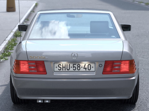 Mercedes-Benz SL 1990 R129 3D Model