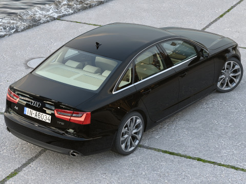 Audi a6 2012 Modelo 3D