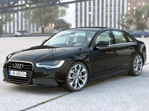 Audi a6 2012 Modelo 3D