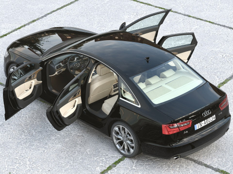 Audi a6 2012 Modelo 3D