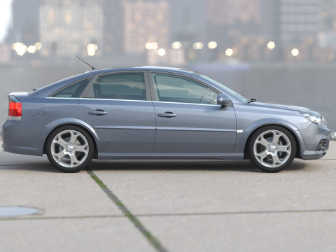 Opel Vectra C GTS 2005 3D Модель