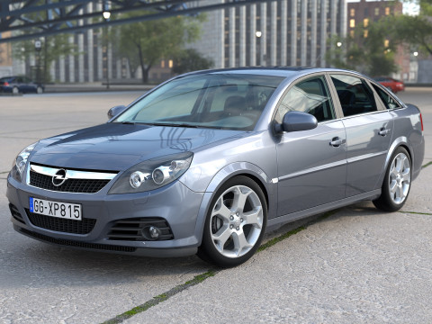 Opel Vectra C GTS 2005 3D Модель
