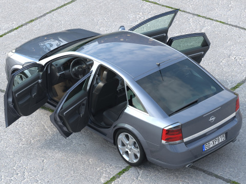 Opel Vectra C GTS 2005 3D Модель