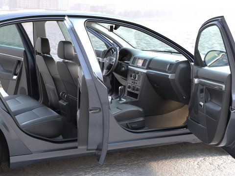 Opel Vectra C GTS 2005 3D Модель