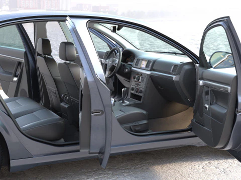 Opel Vectra C GTS 2005 3D Model