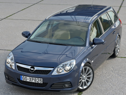 Opel Vectra C Caravan 2006 3D Model