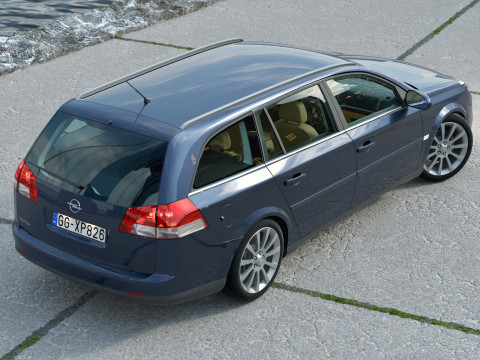 Opel Vectra C Caravan 2006 3Dモデル