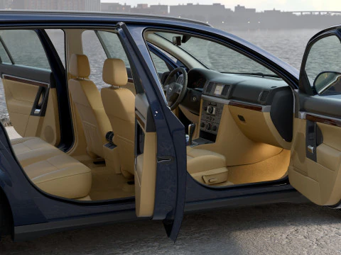 Opel Vectra C Caravan 2006 3D Model
