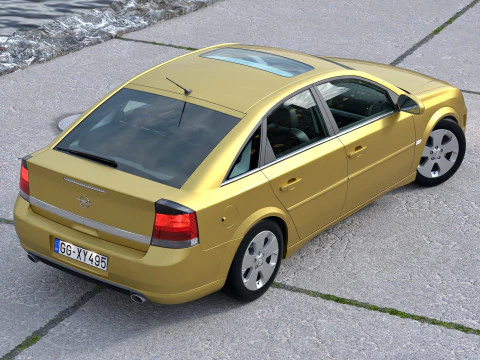Opel Vectra C GTS 2002 3D Model