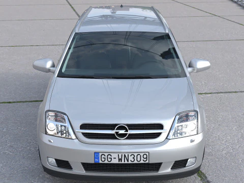 Opel Vectra C Caravan 2003 3D Model