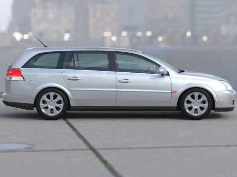 Opel Vectra C Caravan 2003 3D Model