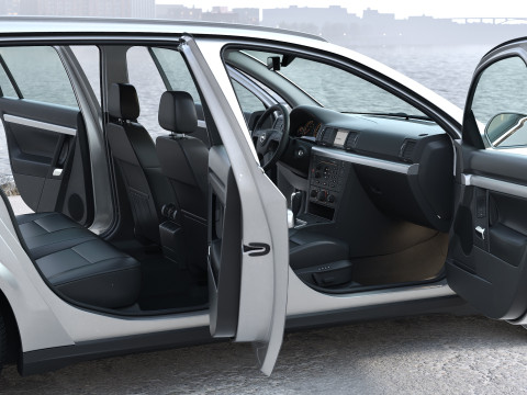 Opel Vectra C Caravan 2003 Modelo 3D