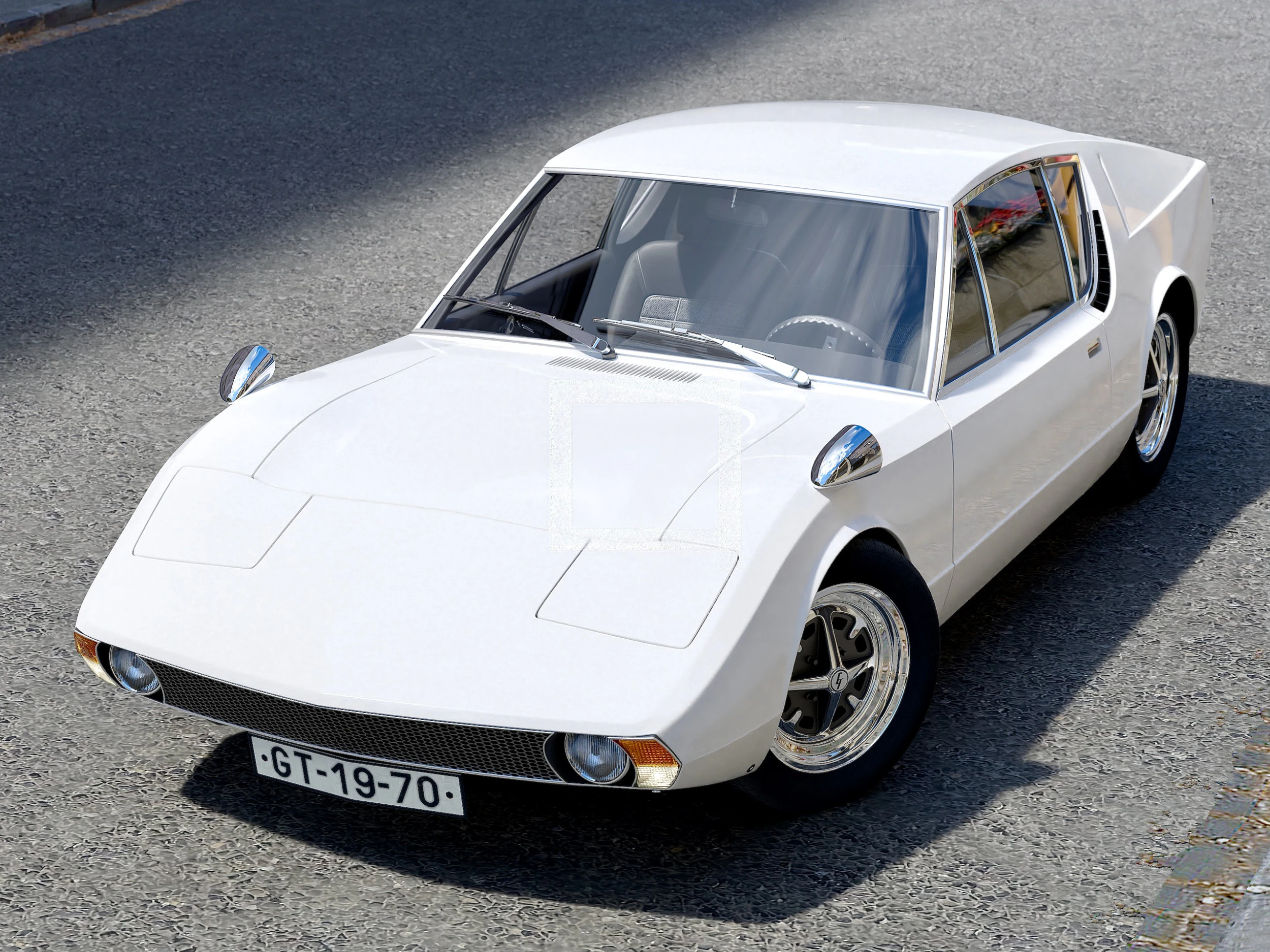 UVMV 1100GT 1970 Modello 3D .c4d .max .obj .3ds .fbx .stl .blend 