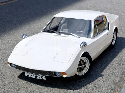 यूवीएमवी 1100जीटी 1970 3D मॉडल