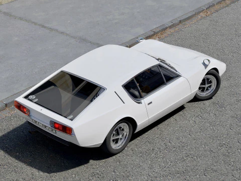 UVMV 1100GT 1970 Modello 3D