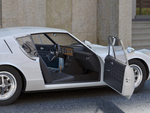 UVMV 1100GT 1970 3D Model
