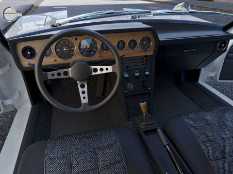 UVMV 1100GT 1970 3D Model